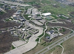 Construction aerial image